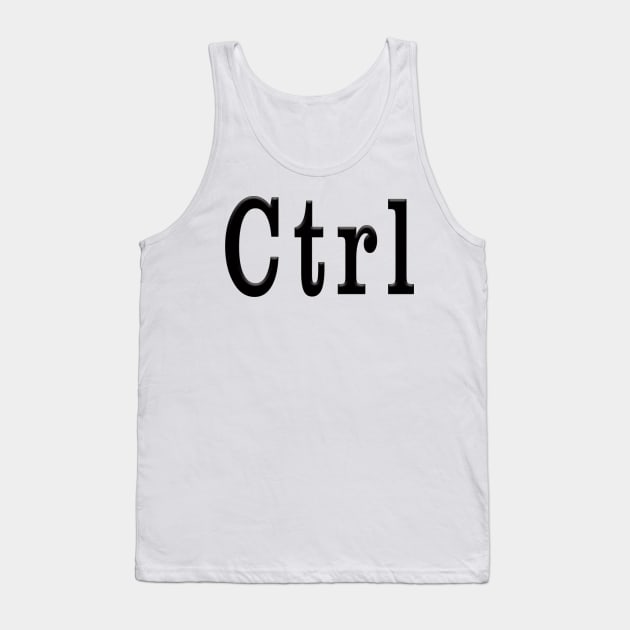 Ctrl computer key Tank Top by Danielleroyer